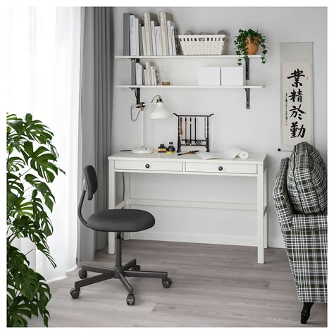 hermes ikea white desk|IKEA white desk with drawers.